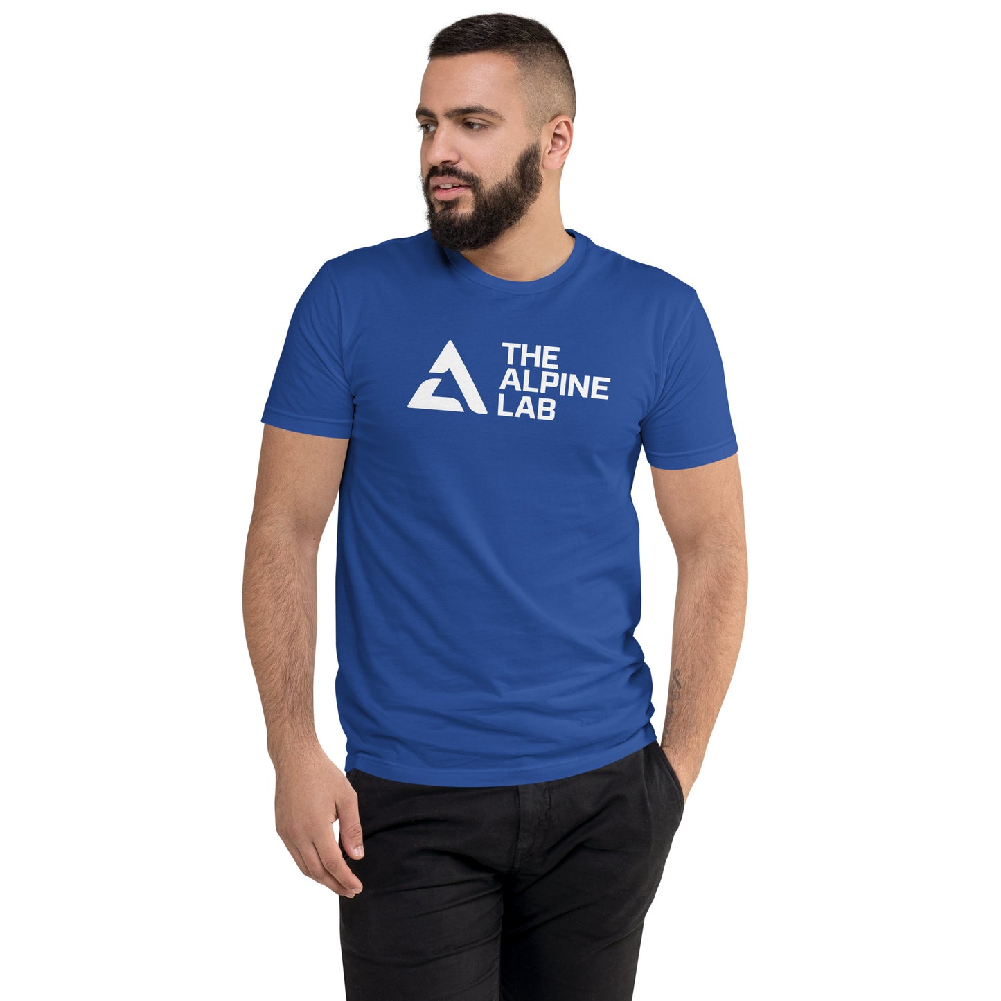 Men's Branded Short Sleeve Logo T-shirt - The Alpine Lab