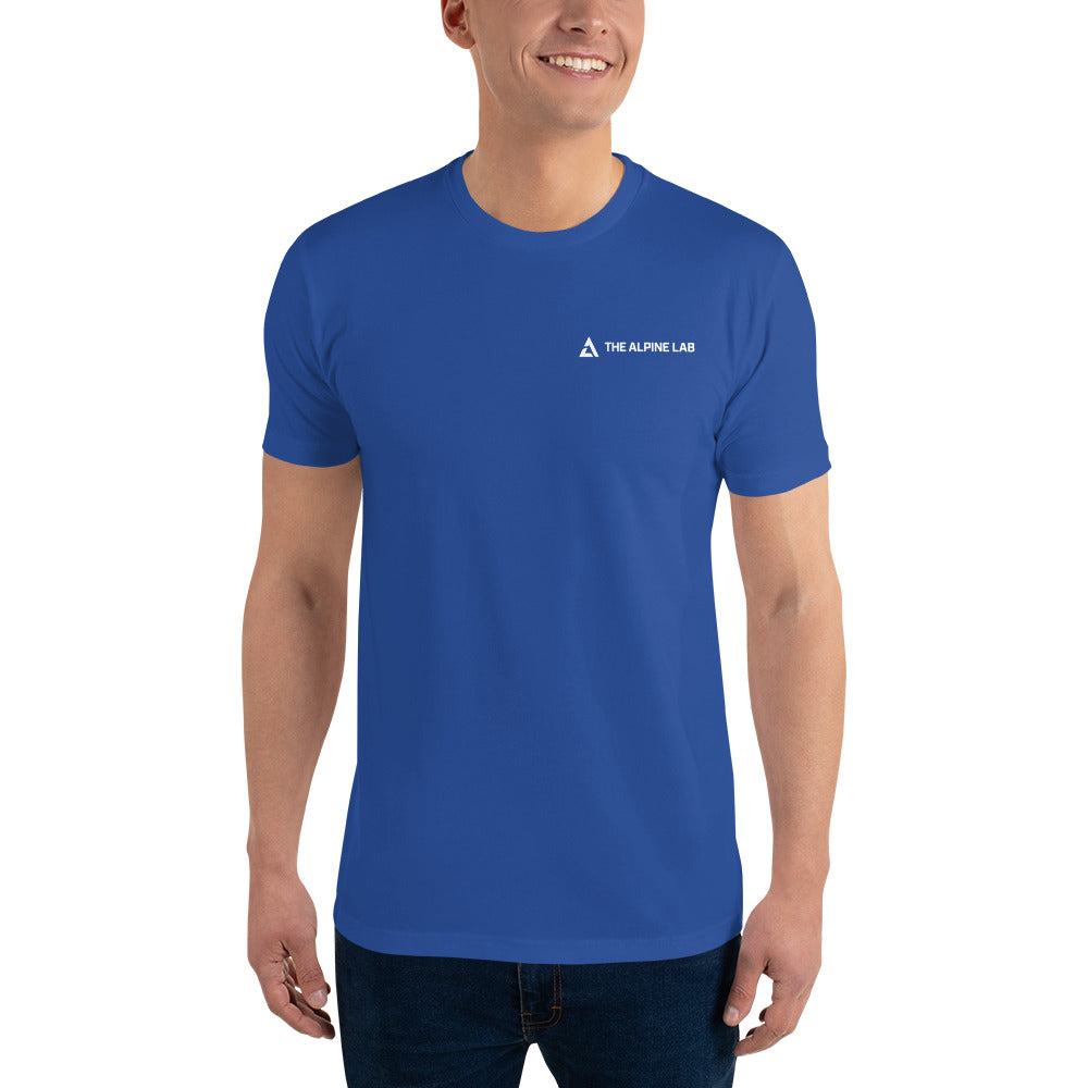 Men s Minimalist Short Sleeve Logo T shirt The Alpine Lab